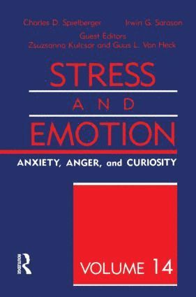 bokomslag Stress And Emotion