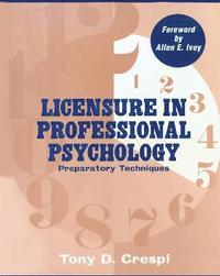 bokomslag Licensure In Professional Psychology