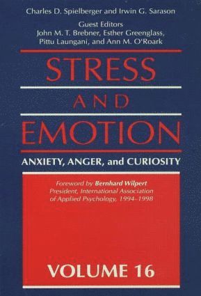 Charles D. Spielberger, Irwin G. Sarason - Stress And Emotion, Inbunden