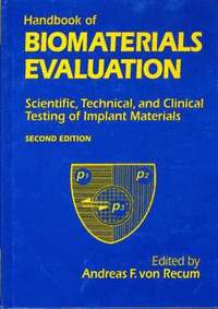 bokomslag Handbook Of Biomaterials Evaluation