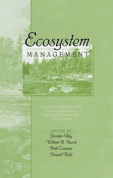 William Burch - Ecosystem Management, Inbunden