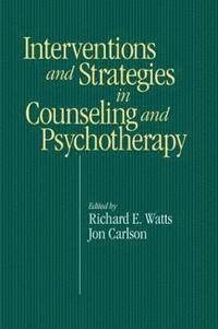 bokomslag Intervention & Strategies in Counseling and Psychotherapy