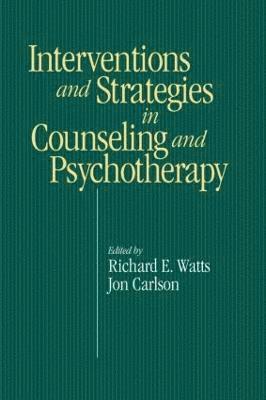 bokomslag Intervention & Strategies in Counseling and Psychotherapy