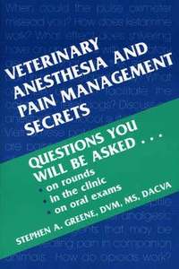 bokomslag Veterinary Anesthesia and Pain Management Secrets