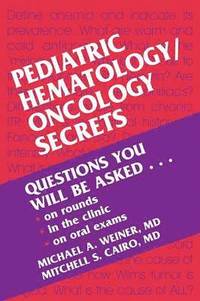 bokomslag Pediatric Hematology/Oncology Secrets