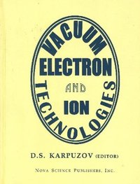 bokomslag Vacuum Electron & Ion Technologies