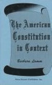 bokomslag American Constitution in Context