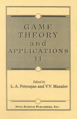 bokomslag Game Theory & Applications