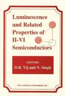 bokomslag Luminescence & Related Properties of II-VI Semiconductors