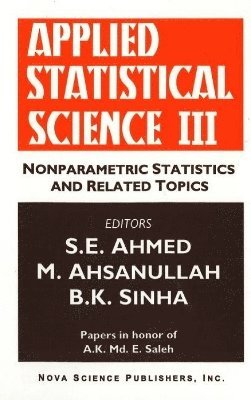 bokomslag Applied Statistical Science III