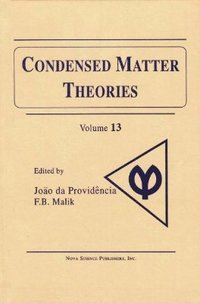 bokomslag Condensed Matter Theories, Volume 13