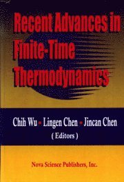 bokomslag Recent Advances in Finite-time Thermodynamics