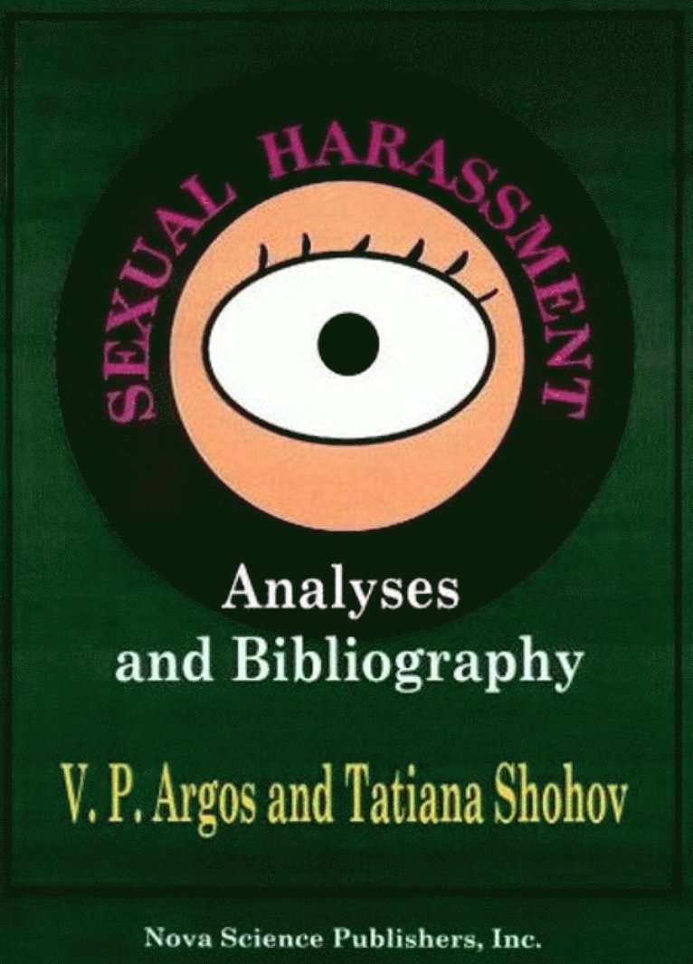 Nova Science Publishers Inc - Sexual Harassment, Inbunden