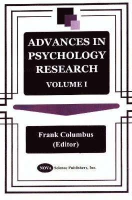 Advances in Psychology Research 1