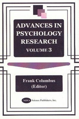 Advances in Psychology Research 1