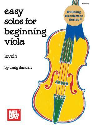 Easy Solos for Beginning Viola, Level 1
