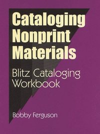 bokomslag Cataloging Nonprint Materials