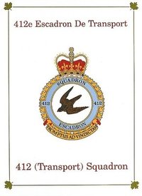 bokomslag 412e Escadron de Transport