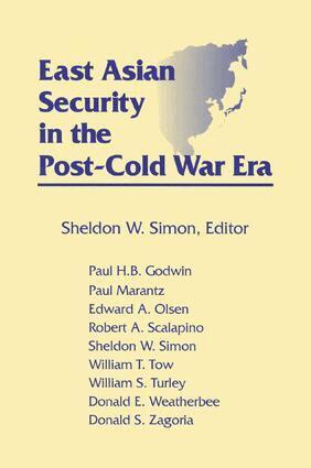 Sheldon W. Simon - East Asian Security in the Post-Cold War Era, Inbunden