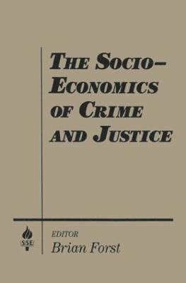 bokomslag Socio-economics of Crime and Justice