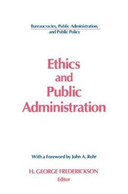 bokomslag Ethics and Public Administration