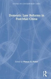 bokomslag Domestic Law Reforms in Post-Mao China