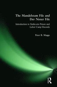 bokomslag The Mandelstam File and Der Nister File