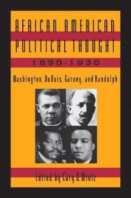 bokomslag African American Political Thought, 1890-1930