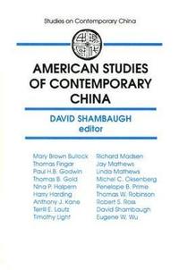 bokomslag American Studies of Contemporary China