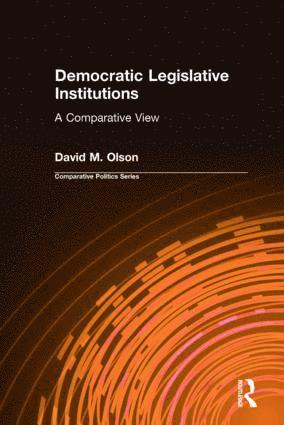 bokomslag Democratic Legislative Institutions: A Comparative View