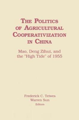 The Politics of Agricultural Cooperativization in China 1
