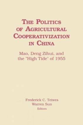 The Politics of Agricultural Cooperativization in China 1