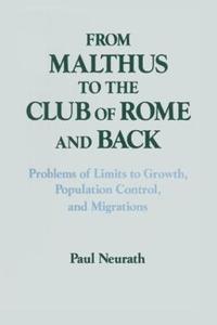 bokomslag From Malthus to the Club of Rome and Back