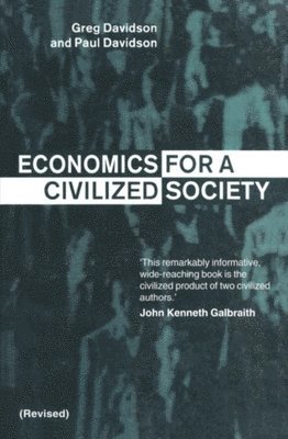 bokomslag Economics for a Civilized Society