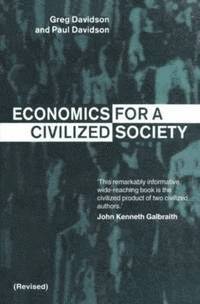 bokomslag Economics for a Civilized Society