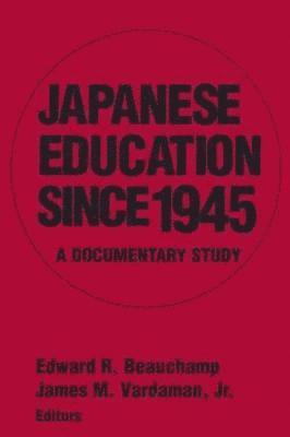 Japanese Education since 1945 1