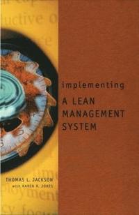 bokomslag Implementing a Lean Management System