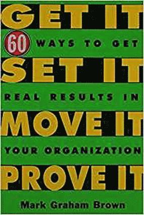bokomslag Get It, Set It, Move It, Prove It