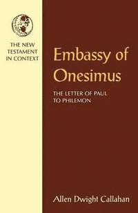 bokomslag Embassy of Onesimus