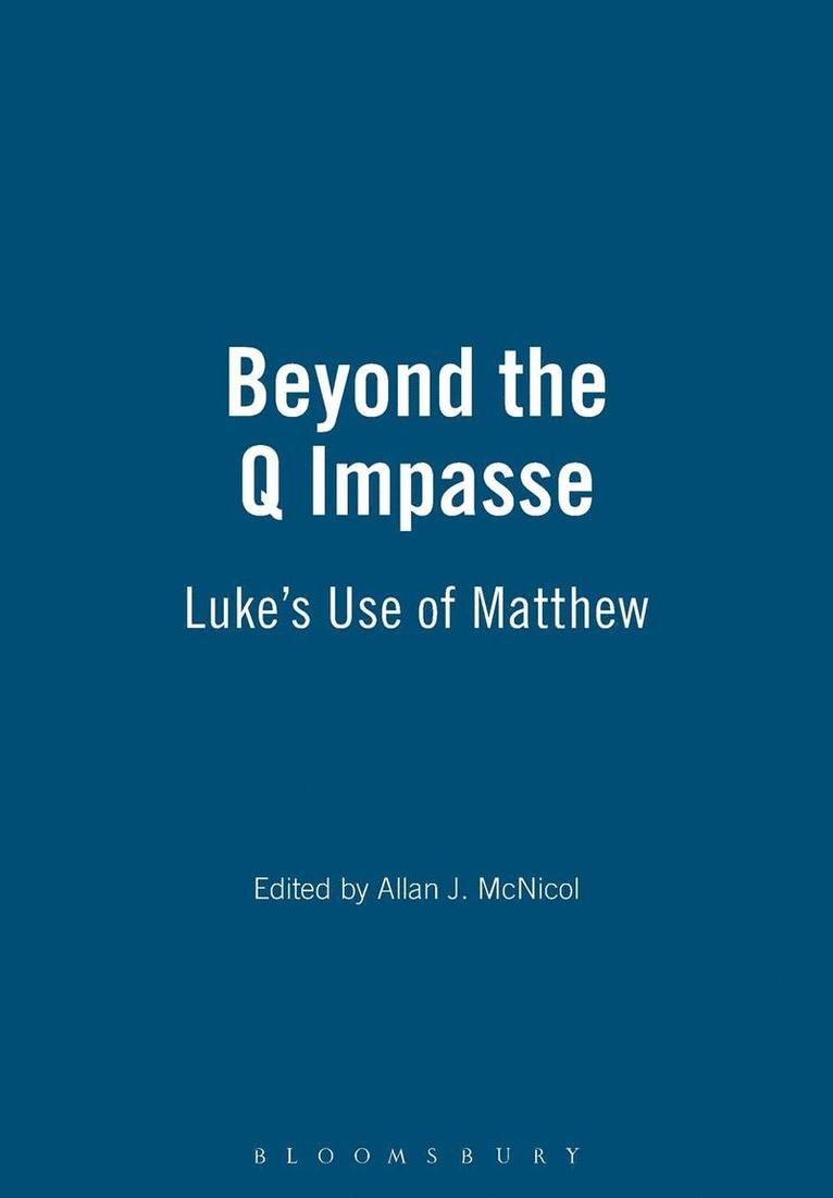 Beyond the Q Impasse 1