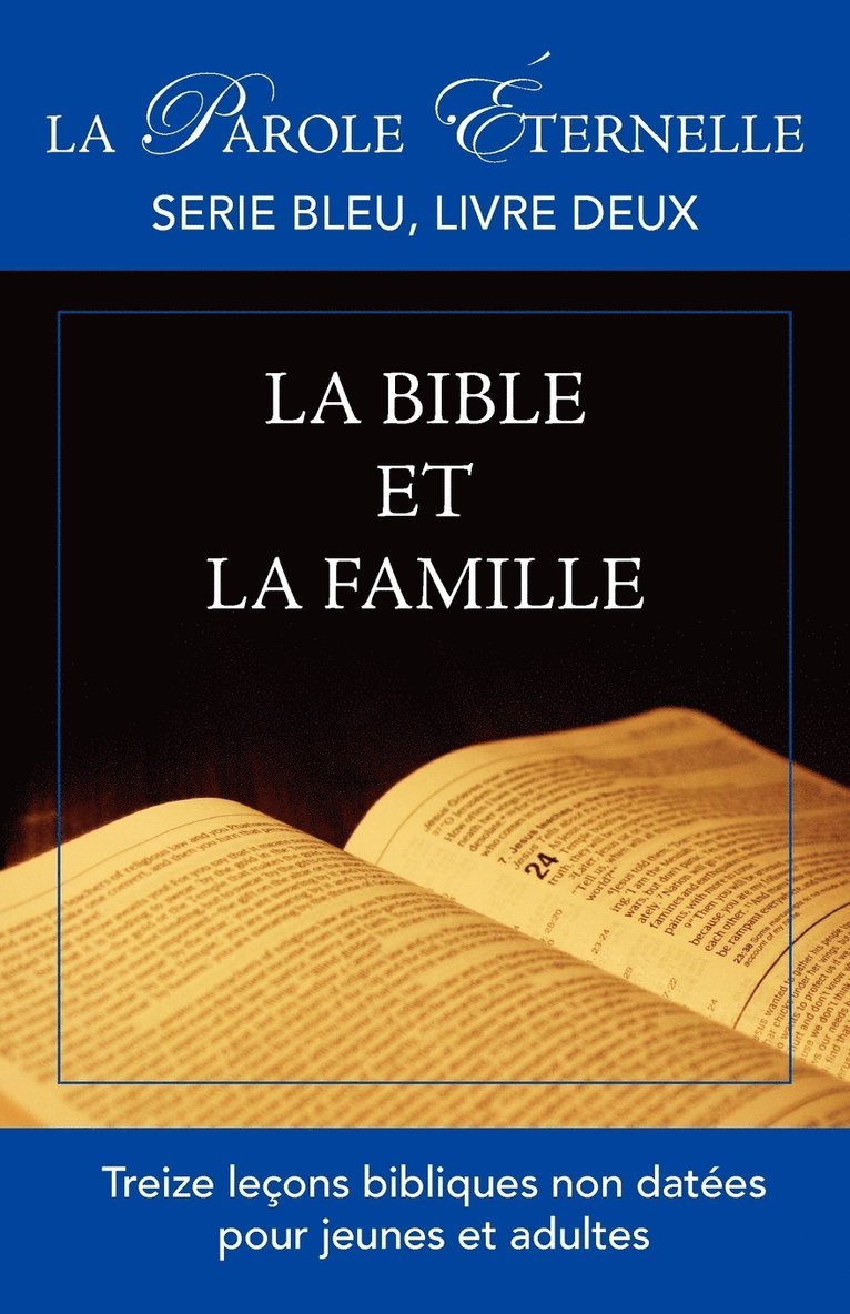 La Bible et la famille 1