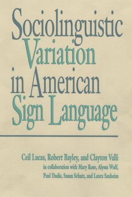 Sociolinguistic Variation in American Sign Language 1