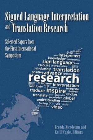 Brenda Nicodemus, Brenda Nicodemus, Keith Cagle - Signed Language Interpretation and Translation Research, Inbunden