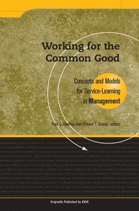 bokomslag Working for the Common Good