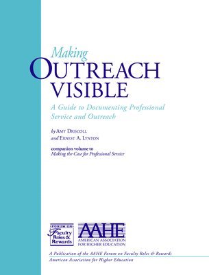 Making Outreach Visible 1