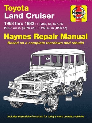 bokomslag Haynes Toyota Land Cruiser Automotive Repair Manual