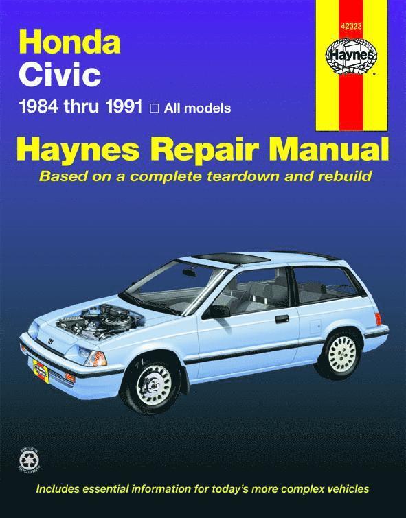 Haynes Publishing, J. H. Haynes - Honda Civic (84 - 91), Häftad
