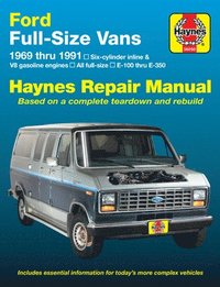 bokomslag Ford E-100 Thru E-350 Full-Size Vans 1969-91