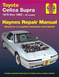 bokomslag Toyota Celica Supra 1979-1992) Haynes Repair Manual (USA)