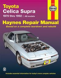 bokomslag Toyota Celica Supra 1979-1992) Haynes Repair Manual (USA)